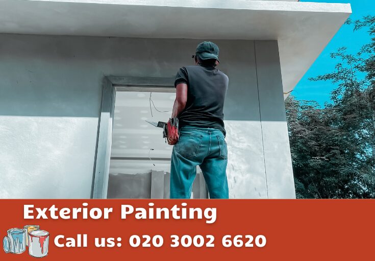 exterior painting Elephant & Castle